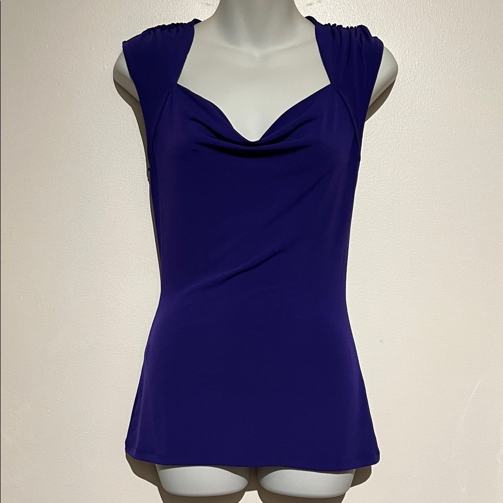 “🩷Bundle 4/$19” Express Elegant Purple Women's sleeveless dressy summer Top